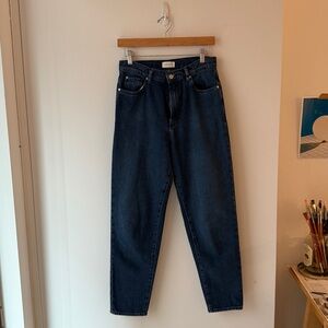 Armedangels Dark Blue High-Waisted Jeans